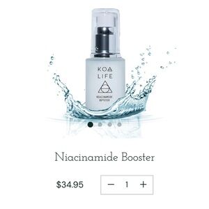 KOA LIFE Niacinamide Booster Serum -  Vegan Cruelty Free NIB